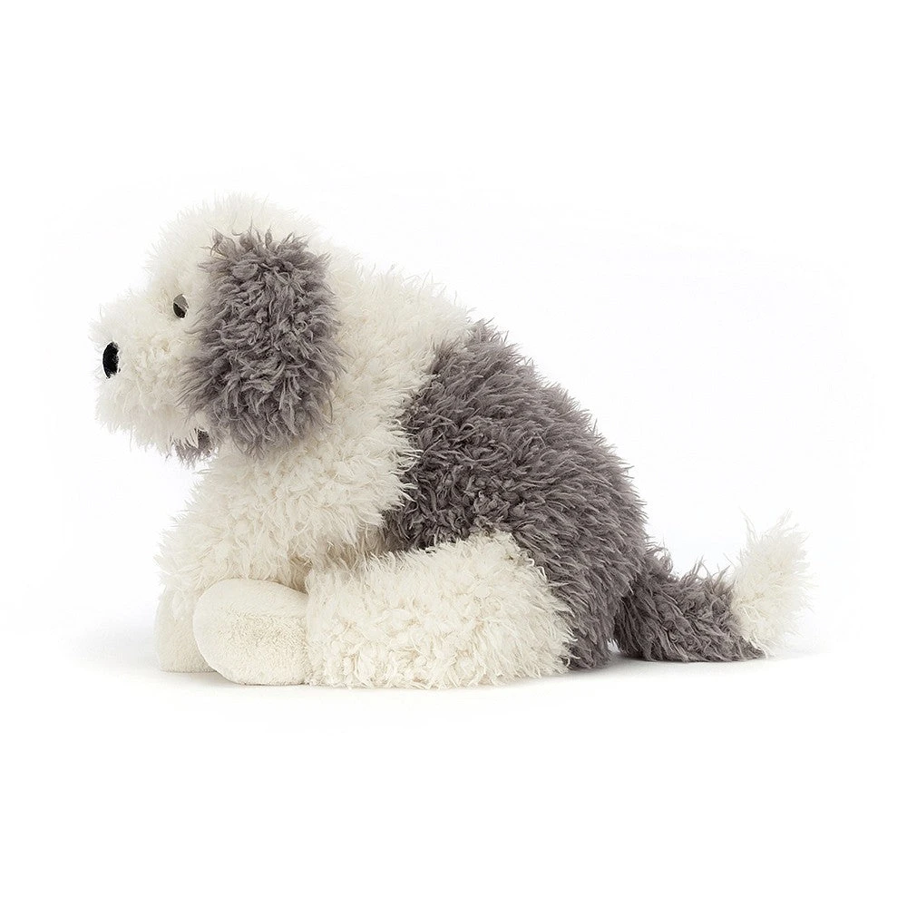 Jellycat Floofie Sheepdog - H25cm 2 Jellycat Floofie Sheepdog - H25cm - Image 2