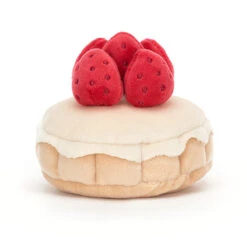 Jellycat Pretty Patisserie Tarte Aux Fraises - H7cm -JELLYCAT Store 32B158BE DF16 4326 913B 1798071DE384