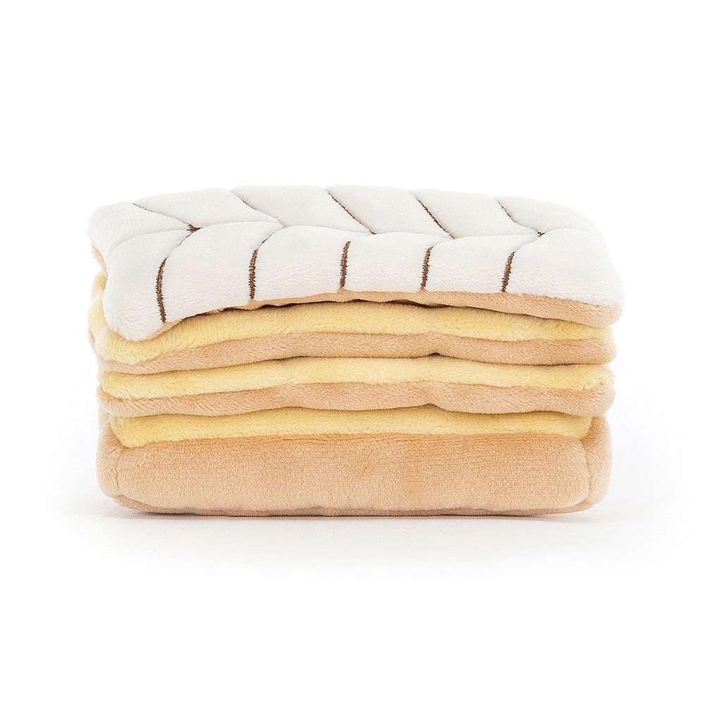 Jellycat Pretty Patisserie Mille Feuille - H6cm 3 Jellycat Pretty Patisserie Mille Feuille - H6cm - Image 3