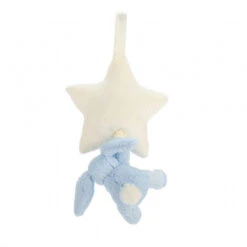 Jellycat Bashful Blue Bunny Star Musical Pull -JELLYCAT Store BAMS4BBL 2