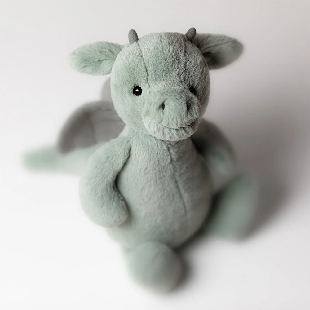 Jellycat Bashful Dragon (Small) 2 Jellycat Bashful Dragon (Small) - Image 2