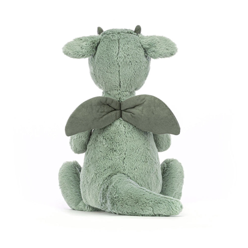 Jellycat Bashful Dragon (Small) 4 Jellycat Bashful Dragon (Small) - Image 4