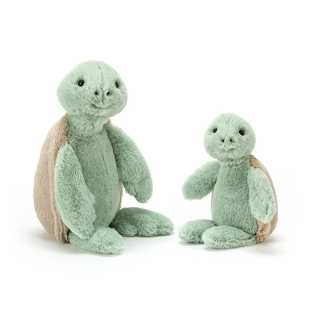 JellyCat Bashful Turtle - Medium H31cm 2 JellyCat Bashful Turtle - Medium H31cm - Image 2