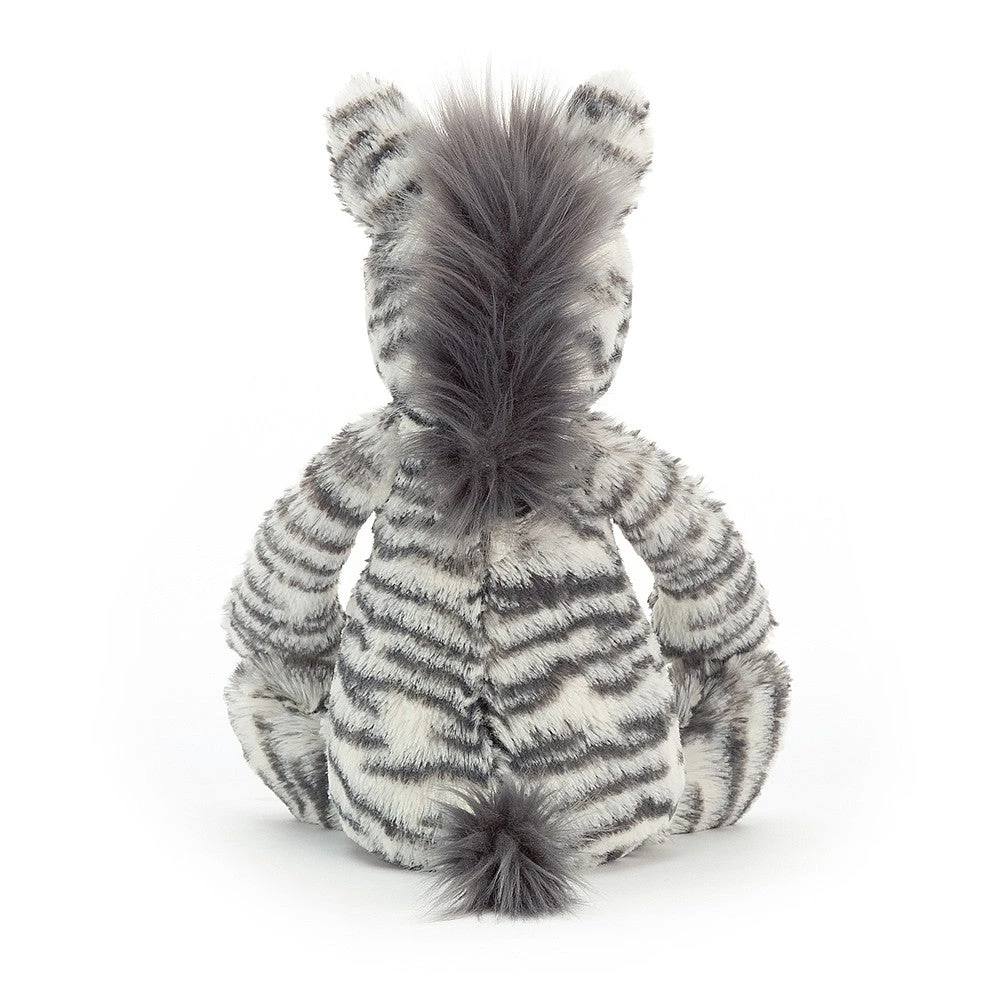 JellyCat Bashful Zebra - Medium H31cm 3 JellyCat Bashful Zebra - Medium H31cm - Image 3