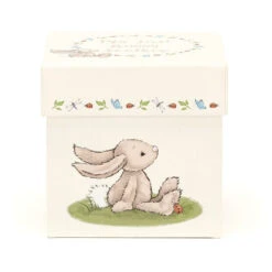 JellyCat My First Beige Bunny Soother - H34cm -JELLYCAT Store BB4MFBS 1