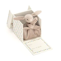 JellyCat My First Beige Bunny Soother - H34cm -JELLYCAT Store BB4MFBS 3