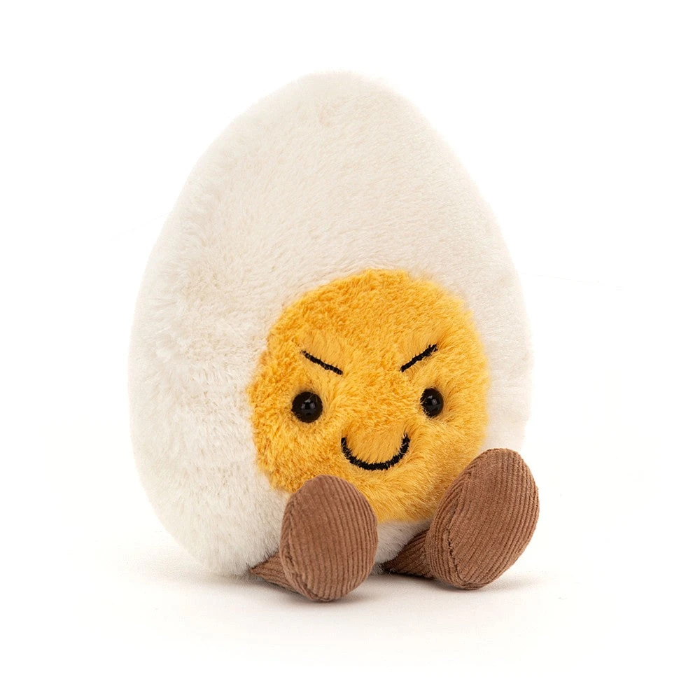 JellyCat Cheeky Boiled Egg - H14cm 1 JellyCat Cheeky Boiled Egg - H14cm
