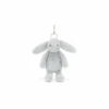 Jellycat Bashful Silver Bunny Bag Charm