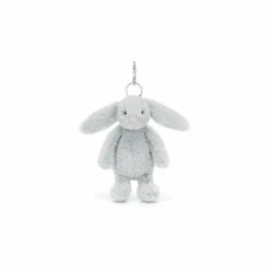 Jellycat Bashful Silver Bunny Bag Charm