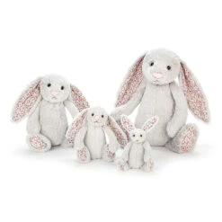 JellyCat Blossom Silver Bunny - Large H36cm -JELLYCAT Store BL3BSN 3 1