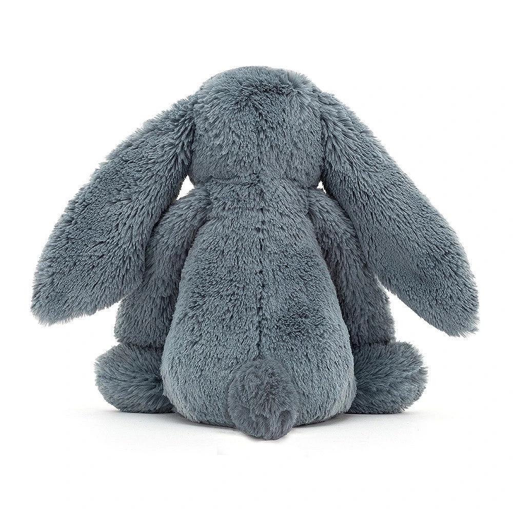 Jellycat Blossom Dusky Blue Bunny - Small H18cm 3 Jellycat Blossom Dusky Blue Bunny - Small H18cm - Image 3