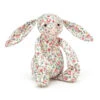 JellyCat Blossom Silver Bunny Tiny - H13cm
