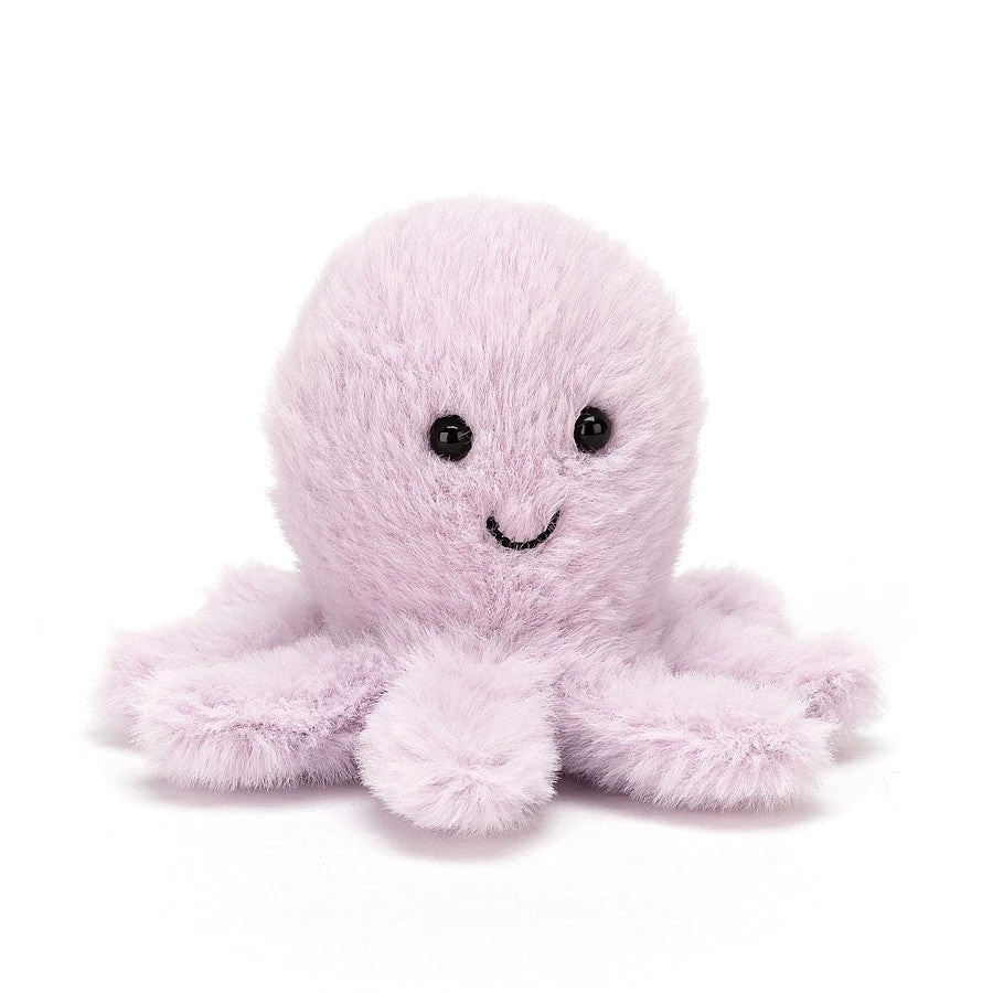 JellyCat Fluffy Octopus - H8cm 1 JellyCat Fluffy Octopus - H8cm