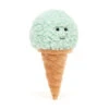 JellyCat Irresistible Ice Cream Mint - H18cm