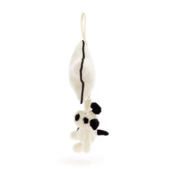 Jellycat Bashful Black & Cream Puppy Musical Pull -JELLYCAT Store MP4BCP 2 59858