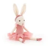 JellyCat Pirouette Bunny Rose - H27cm