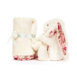 Jellycat Blossom Cream Bunny 'Berry' Soother 6 Jellycat Blossom Cream Bunny 'Berry' Soother -JELLYCAT Store STH4MS 2 40095