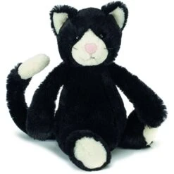 JELLYCAT Bashful Black & White Kitten Original (Medium)