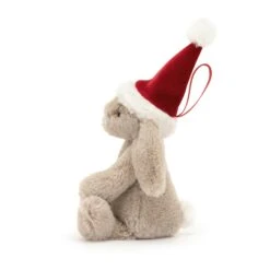 JELLYCAT Bashful Christmas Bunny Decoration -JELLYCAT Store bashful christmas bunny decoration jellycat stuffed animals lil tulips 30869961769078