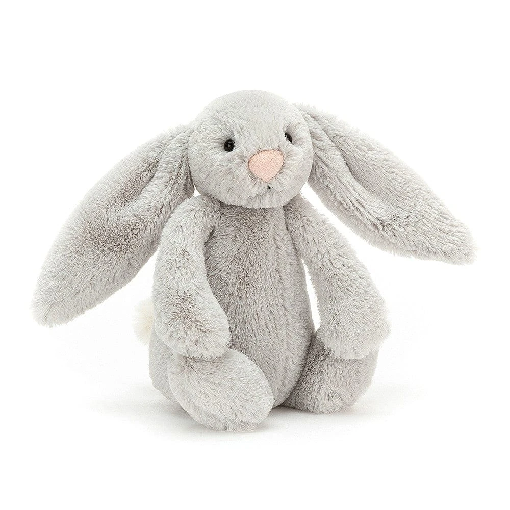 JELLYCAT Bashful Grey Bunny Little (Small) 1 JELLYCAT Bashful Grey Bunny Little (Small)