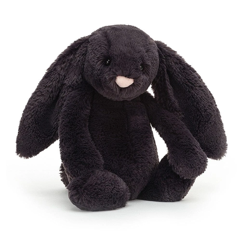 JELLYCAT Bashful Inky Bunny Little (Small) 1 JELLYCAT Bashful Inky Bunny Little (Small)