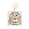 JELLYCAT If I Were A Bunny Book (Beige)