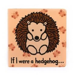 JELLYCAT If I Were A Hedgehog Orange Book