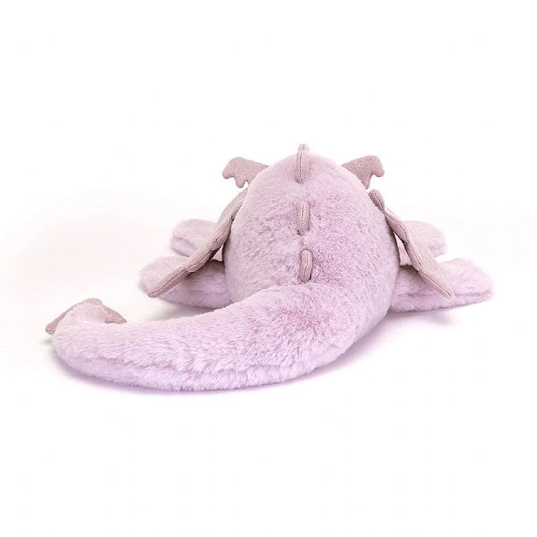 JELLYCAT Lavender Dragon Medium 3 JELLYCAT Lavender Dragon Medium - Image 3