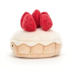 JELLYCAT Pretty Patisserie Tarte Aux Fraises 7 JELLYCAT Pretty Patisserie Tarte Aux Fraises -JELLYCAT Store pretty patisserie tarte aux fraises jellycat jellycat lil tulips 29208596381814