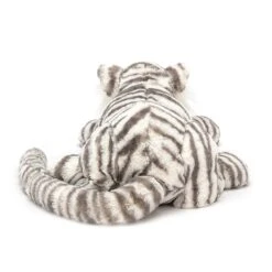 JELLYCAT Sacha Snow Tiger Medium -JELLYCAT Store sacha snow tiger medium jellycat jellycat lil tulips 29245960028278