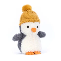 Jellycat Wee Winter Penguin (Assorted Designs) - H14cm -JELLYCAT Store wee winter penguin mustard jellycat lil tulips 29962255040630 1080x jpg