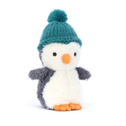 Jellycat Wee Winter Penguin (Assorted Designs) - H14cm -JELLYCAT Store wee winter penguin teal jellycat lil tulips 29962254909558 1080x jpg